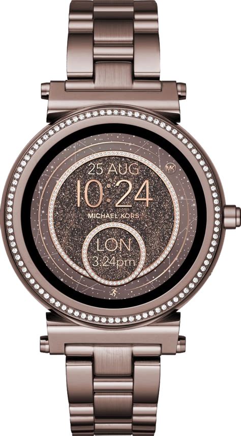 michael kors access sofie pavé sable-tone smartwatch mkt5030|Michael Kors Access Gen 4 Sofie Smartwatch.